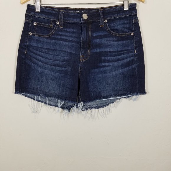 American Eagle Outfitters Pants - American Eagle HI-Rise Shortie Super Stretch Size 10